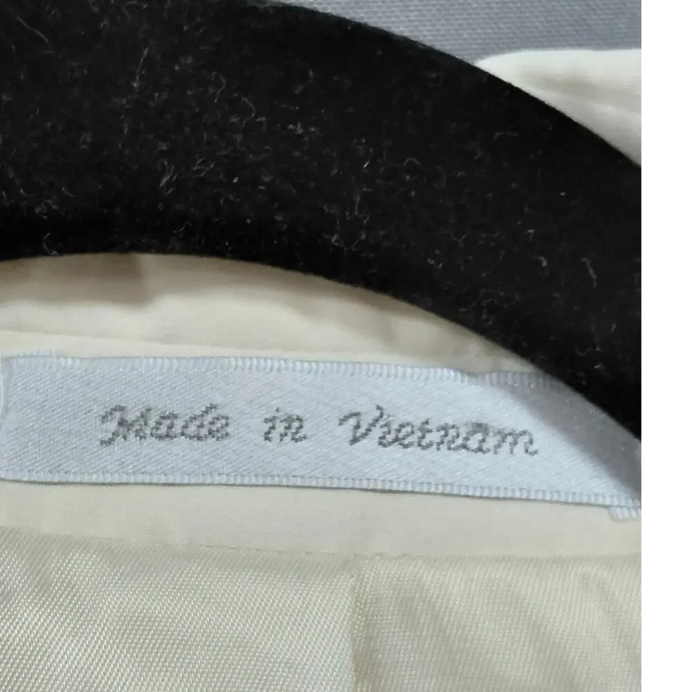 Lauren Ralph Lauren Cream Lined Collared Blazer Jacket Men Size 40R